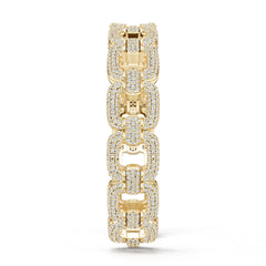 14K Gold Semi Mount Bracelet Setting Round Ro 1x1mm Syz Jewelry