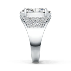 Sterling Silver Semi Mount Ring Setting Marquise MQ 14X7mm DHJ