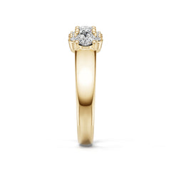 14K Gold Semi Mount Ring Setting Oval Ov 5x4mm Syz Jewelry