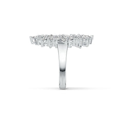 Sterling Silver Semi Mount Ring Setting Pear PE 5X3mm DHJ