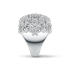 Sterling Silver Semi Mount Ring Setting Round RD 3.5mm DHJ