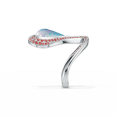 Sterling Silver Semi Mount Ring Setting Round RD 1.5mm DHJ