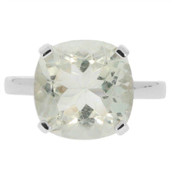 Platinum Semi Mount Ring Setting CU 12x12mm Solitaire Syzjewelry