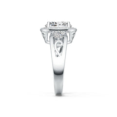 Sterling Silver Semi Mount Ring Setting Oval OV 10X8mm DHJ