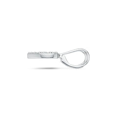 Sterling Silver Semi Mount Earrings Setting Round RD 2.5mm White Topaz DHJ