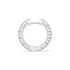 Sterling Silver Semi Mount Earrings Setting Round RD 2x2mm DHJ