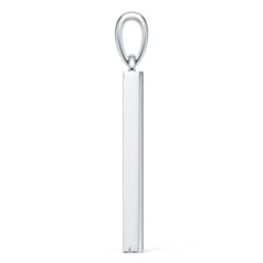 Sterling Silver Semi Mount Pendant Setting Round Rd DHJ