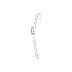 14K Gold Semi Mount Earrings Setting Pear PE 8X6mm DHJ
