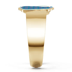 Sterling Silver Semi Mount Ring Setting Round Ro 30x21mm Syz Jewelry