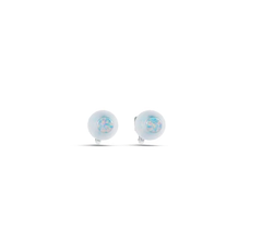 Sterling Silver Semi Mount Earrings Setting Round RD 5x5mm - Syzjewelry