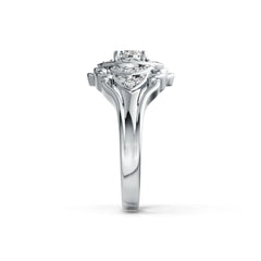 Sterling Silver Semi Mount Ring Setting Round RD 5x5mm DHJ