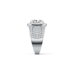 Sterling Silver Semi Mount Ring Setting Oval OV 10X8mm DHJ