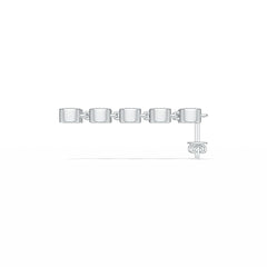 14K Gold Semi Mount Earrings Setting Round RD 5x5mm DHJ