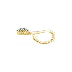 10K 14K Gold or 14K Gold Semi Mount Earrings Setting Round Rd Diamond Accent Syzjewelry