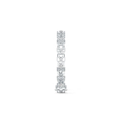 Sterling Silver Semi Mount Bracelet Setting Heart HT 4X4mm DHJ