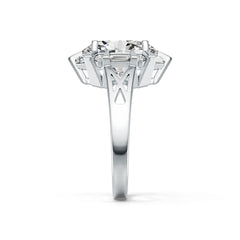 Sterling Silver Semi Mount Ring Setting Oval OV 14X10mm DHJ
