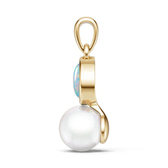 10K Gold Semi Mount Pendant Setting Round Ro 9x9mm Syz Jewelry