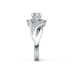 Sterling Silver Semi Mount Ring Setting Round RD 5X5mm Twist Syzjewelry