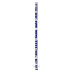 14K Gold Semi Mount Bracelet Setting Round Ro Syz Jewelry