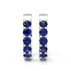 Sterling Silver Semi Mount Earrings Setting Round Rd DHJ