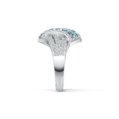 Sterling Silver Semi Mount Ring Setting Oval OV 5x3mm DHJ