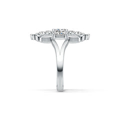 Sterling Silver Semi Mount Ring Setting Oval OV 7X5mm DHJ