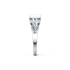 Sterling Silver Semi Mount Ring Setting Cushion CU 8X8mm Syzjewelry