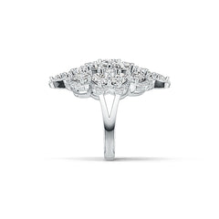 Sterling Silver Semi Mount Ring Setting Oval OV 6X4mm DHJ