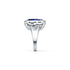 14K Gold Semi Mount Ring Setting Cushion Cu 19x14mm Syzjewelry