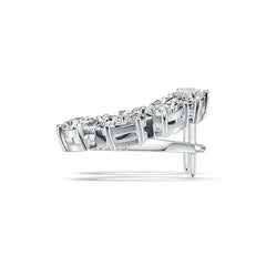 Sterling Silver Semi Mount Earrings Setting Oval OV 7X5mm DHJ