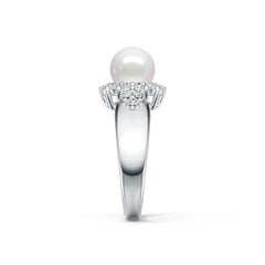 Sterling Silver Semi Mount Ring Setting Round RD 8.5mm DHJ