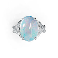 18K Gold Semi Mount Ring Setting Oval OV 17X12mm Diamond Accent DHJ