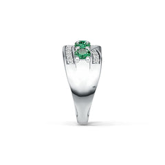 Sterling Silver Semi Mount Ring Setting Round RD 4x4mm DHJ