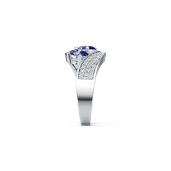 Sterling Silver Semi Mount Ring Setting Oval Ov 7x5mm Syzjewelry