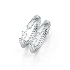 Sterling Silver Semi Mount Earrings Setting Oval OV 7X5mm - Syzjewelry