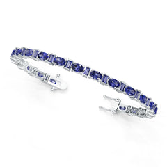 Sterling Silver Semi Mount Bracelet Setting Oval OV 6X4mm DHJ