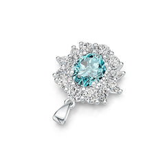 Sterling Silver Semi Mount Pendant Setting Oval OV 10X8mm DHJ