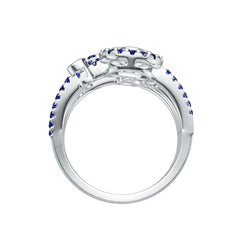 18K Gold Semi Mount Ring Setting Round Ro Syz Jewelry