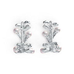 10K Gold Semi Mount Earrings Setting Round RD 3.5mm DHJ