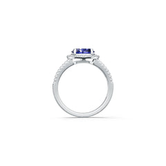 18K Yellow Gold Semi Mount Ring Setting Oval Ov 8x6mm Diamond Accent Syzjewelry