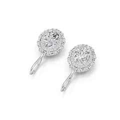 Sterling Silver Semi Mount Earrings Setting Syzjewelry