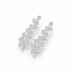 Sterling Silver Semi Mount Earrings Setting Oval OV 5x3mm Syzjewelry