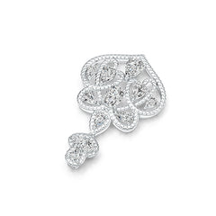 Sterling Silver Semi Mount Pendant Setting Oval OV 7X5mm PE 7X5mm DHJ