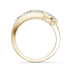 14K Gold Semi Mount Ring Setting Pear Pe 5x4mm Syz Jewelry