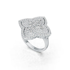 Sterling Silver Semi Mount Ring Setting Round RD 3.5mm DHJ