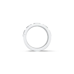 Gold Plated Sterling Silver Semi Mount Men Ring Setting Princess SQ 3X Syzjewelry
