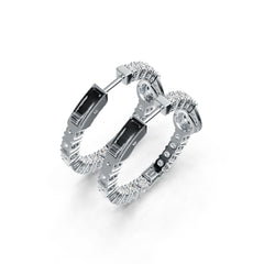 Sterling Silver Semi Mount Earrings Setting Pear PE 7X5mm DHJ