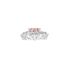 10K Gold Semi Mount Pendant Setting Oval Ov 8x6mm Moissanite Accent Syz Jewelry