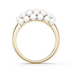 10K Gold Semi Mount Ring Setting Round Ro 3x3mm Syz Jewelry