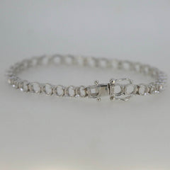 10K Gold Semi Mount Tennis Bracelet Setting Round RD 5x5mm Syzjewelry